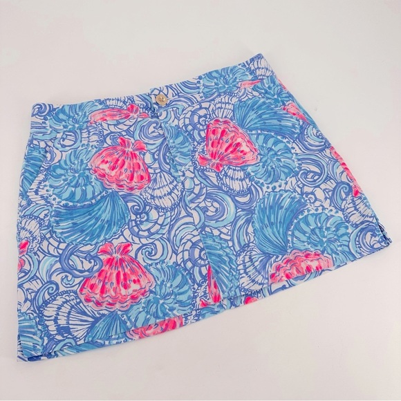 Lilly Pulitzer Nicki Raising Shell Skirt Skort Size 10 - Picture 1 of 5